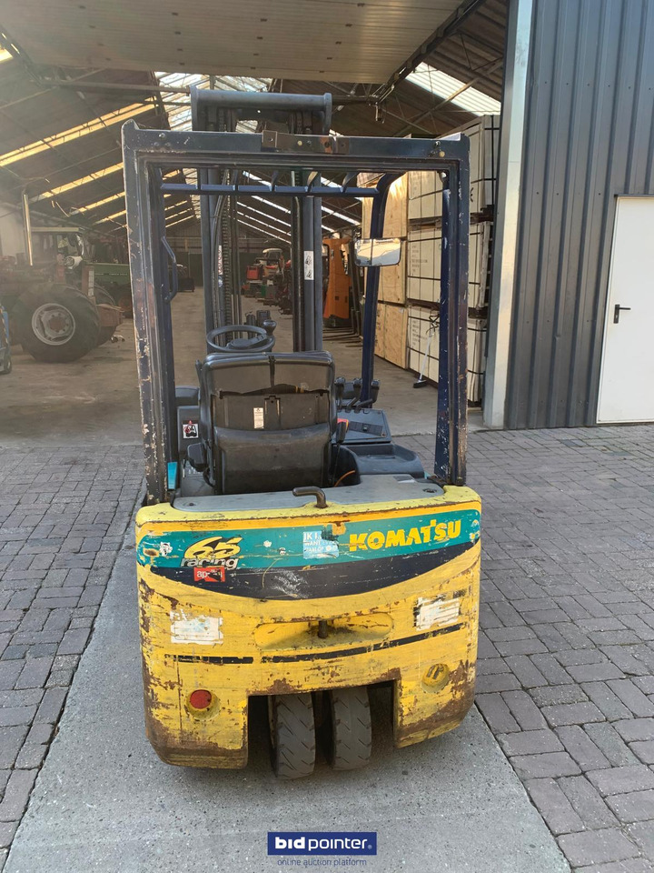 Chariot élévateur électrique Heftruck elektrisch - 3 wiel - 1600kg! Freelift! Komatsu FB16 - 5.5 mtr. Sideshift!: photos 14