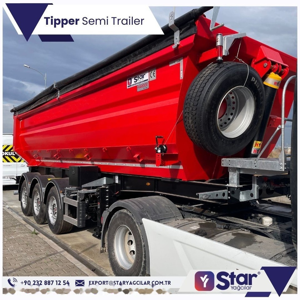 STAR YAGCILAR SY Tipper semi trailer - Semi-remorque benne: photos 3 STAR YAGCILAR SY Tipper semi trailer - Semi-remorque benne: photos 3