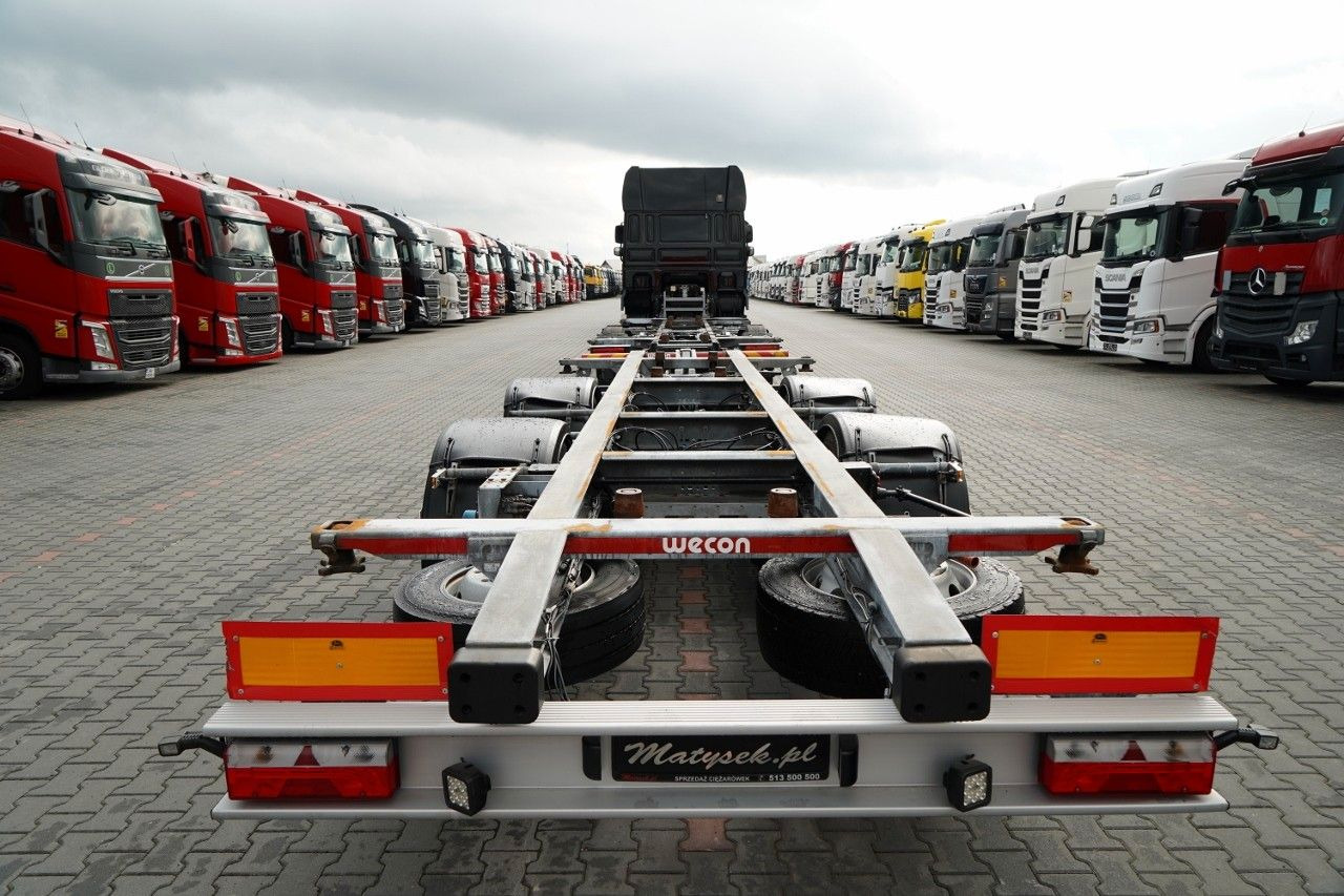 Camion porte-conteneur/ Caisse mobile DAF XF 480 / BDF / 6X2 / ZESTAW TANDEM / SSC / I-PA: photos 8