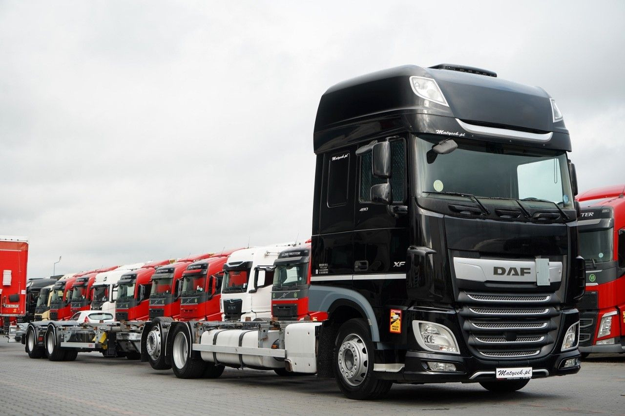 Camion porte-conteneur/ Caisse mobile DAF XF 480 / BDF / 6X2 / ZESTAW TANDEM / SSC / I-PA: photos 6