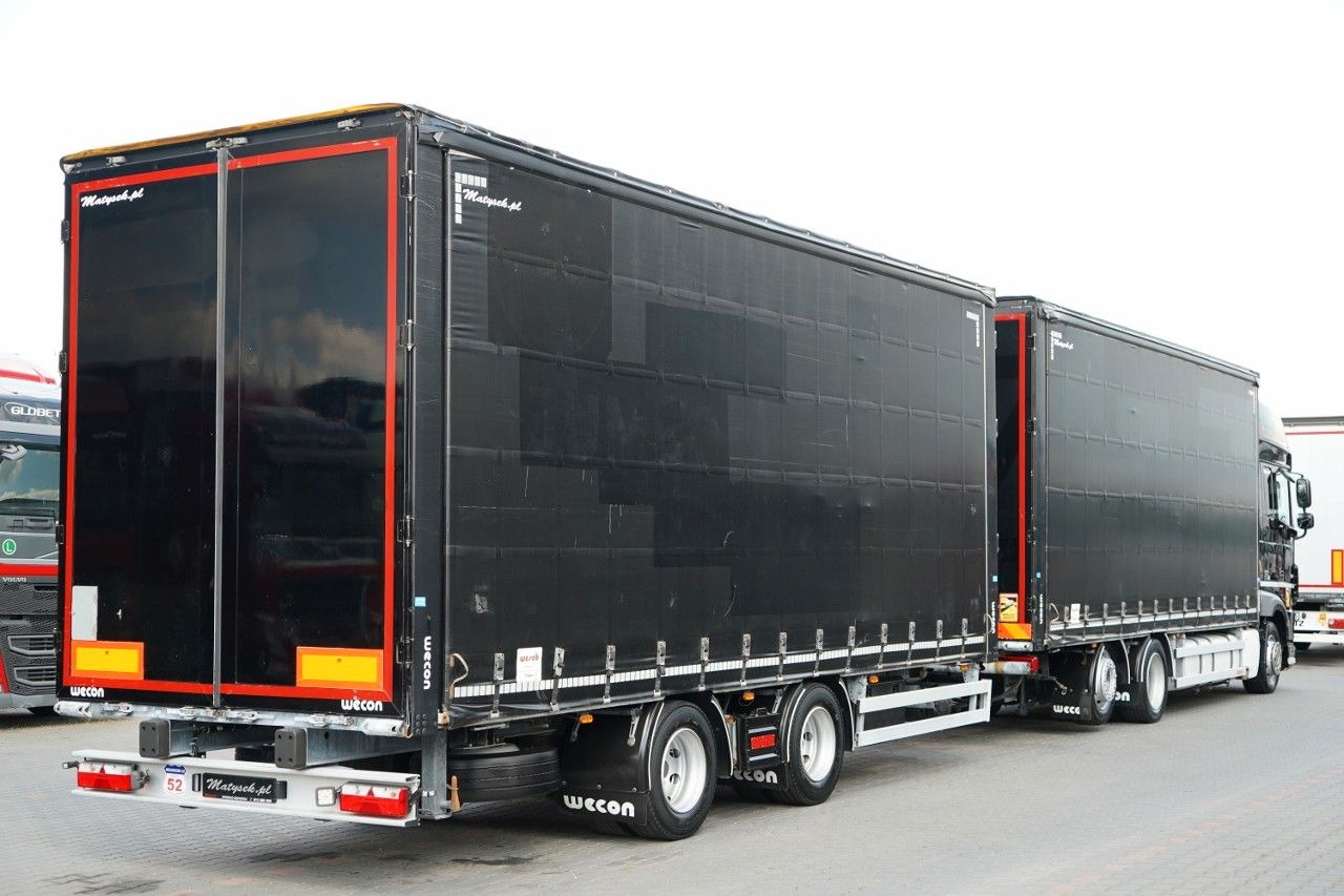 DAF XF 480 / ZESTAW TANDEM / 120 M3 / PRZEJAZDOWY / - Camion à rideaux coulissants: photos 3 DAF XF 480 / ZESTAW TANDEM / 120 M3 / PRZEJAZDOWY / - Camion à rideaux coulissants: photos 3