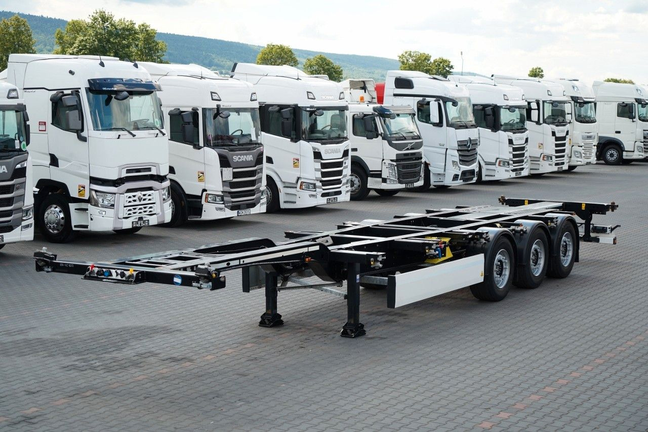 Krone / NACZEPA PODKONTENEROWA / UNIWERSALNA / 2023 RO - Semi-remorque porte-conteneur/ Caisse mobile: photos 1 Krone / NACZEPA PODKONTENEROWA / UNIWERSALNA / 2023 RO - Semi-remorque porte-conteneur/ Caisse mobile: photos 1