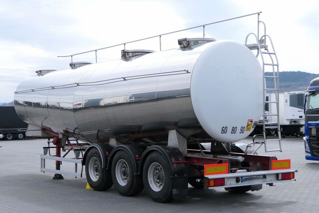 Menci ETA / FOOD LIQUID TANK TRAILER/32000 L/ 4 CHAMBE - Semi-remorque citerne: photos 5 Menci ETA / FOOD LIQUID TANK TRAILER/32000 L/ 4 CHAMBE - Semi-remorque citerne: photos 5