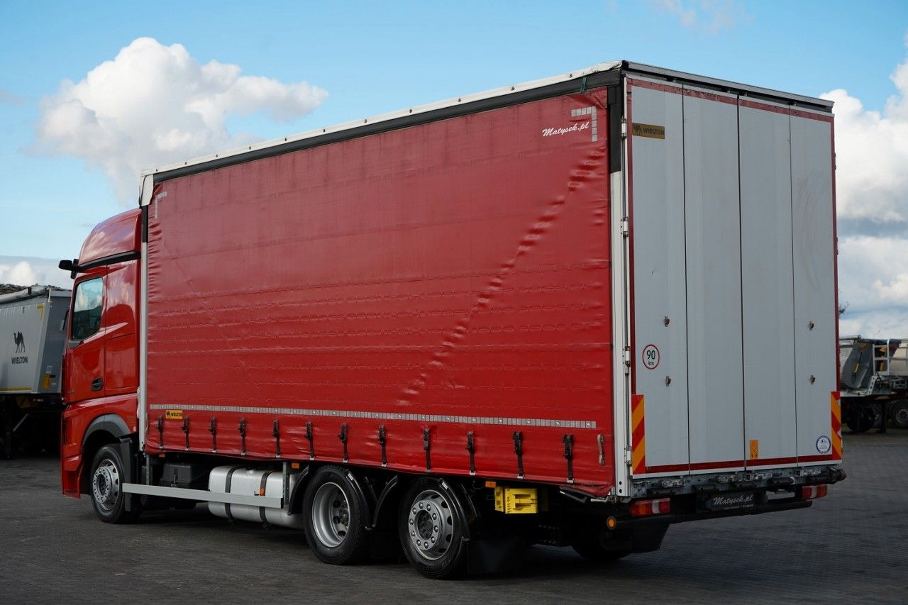 Mercedes-Benz ACTROS 2545 / SOLÓWKA  / 6x2 / OŚ PODNOSZONA / B - Camion à rideaux coulissants: photos 3 Mercedes-Benz ACTROS 2545 / SOLÓWKA  / 6x2 / OŚ PODNOSZONA / B - Camion à rideaux coulissants: photos 3