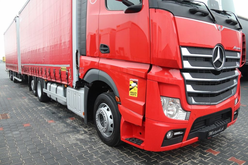 Camion à rideaux coulissants Mercedes-Benz ACTROS 2548/JUMBO TRUCK 120 M3/VEHICULAR/I-COOL: photos 9