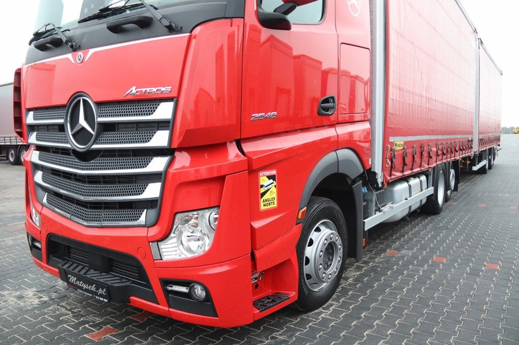 Camion à rideaux coulissants Mercedes-Benz ACTROS 2548/JUMBO TRUCK 120 M3/VEHICULAR/I-COOL: photos 10