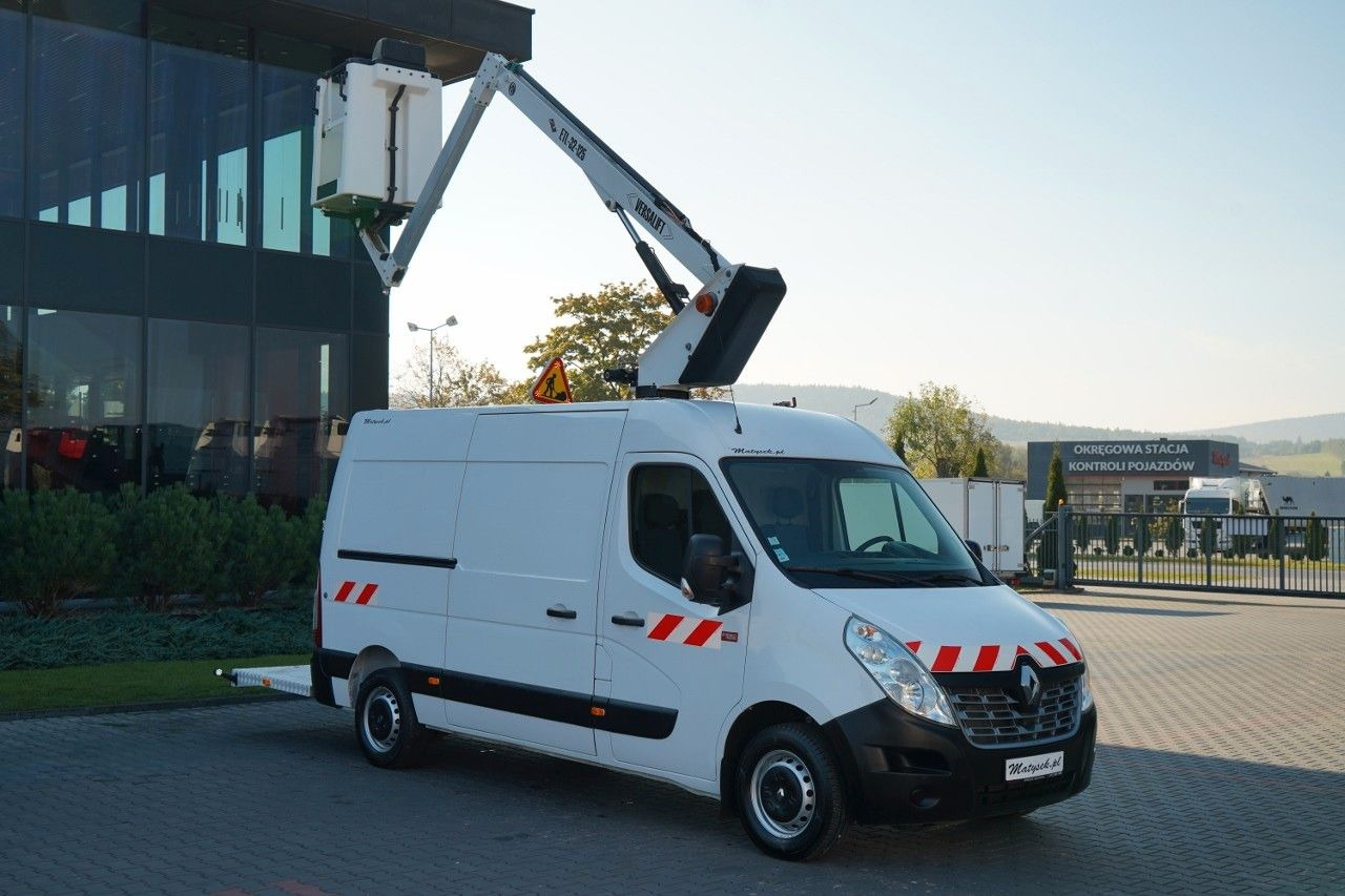 Renault MASTER / PODNOŚNIK KOSZOWY - 10.5 m / BLASZAK + - Camion avec nacelle: photos 1 Renault MASTER / PODNOŚNIK KOSZOWY - 10.5 m / BLASZAK + - Camion avec nacelle: photos 1