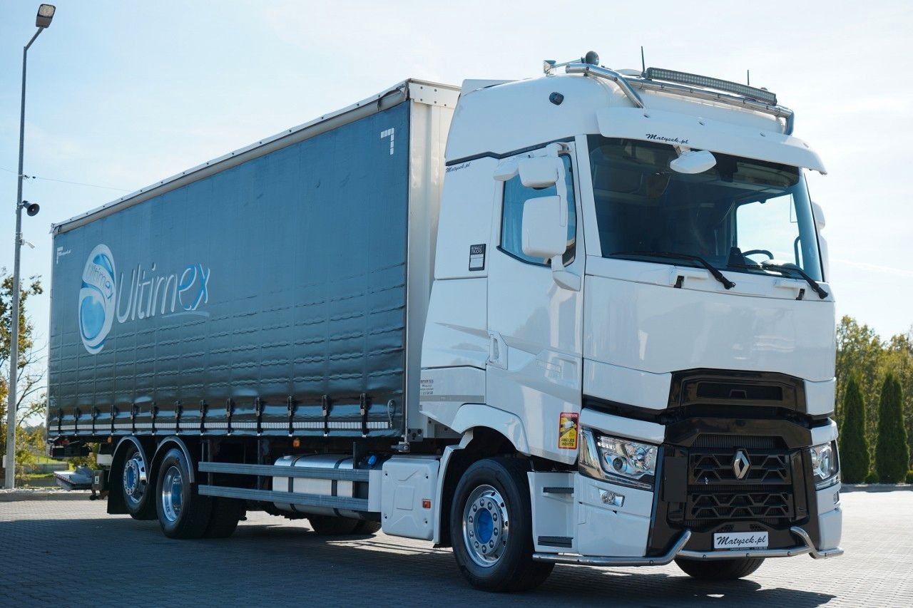 Renault T 440 / 6X2 / SOLÓWKA / FIRANKA 9.5 M / I-PARK - Camion à rideaux coulissants: photos 4 Renault T 440 / 6X2 / SOLÓWKA / FIRANKA 9.5 M / I-PARK - Camion à rideaux coulissants: photos 4