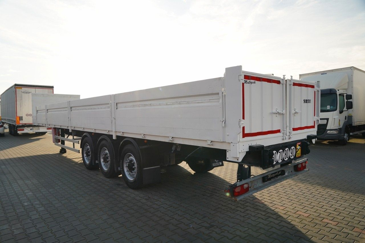 SAMRO NACZEPA / BURTOWA / RYFLOWANA PODŁOGA - Remorque porte engin: photos 4 SAMRO NACZEPA / BURTOWA / RYFLOWANA PODŁOGA - Remorque porte engin: photos 4