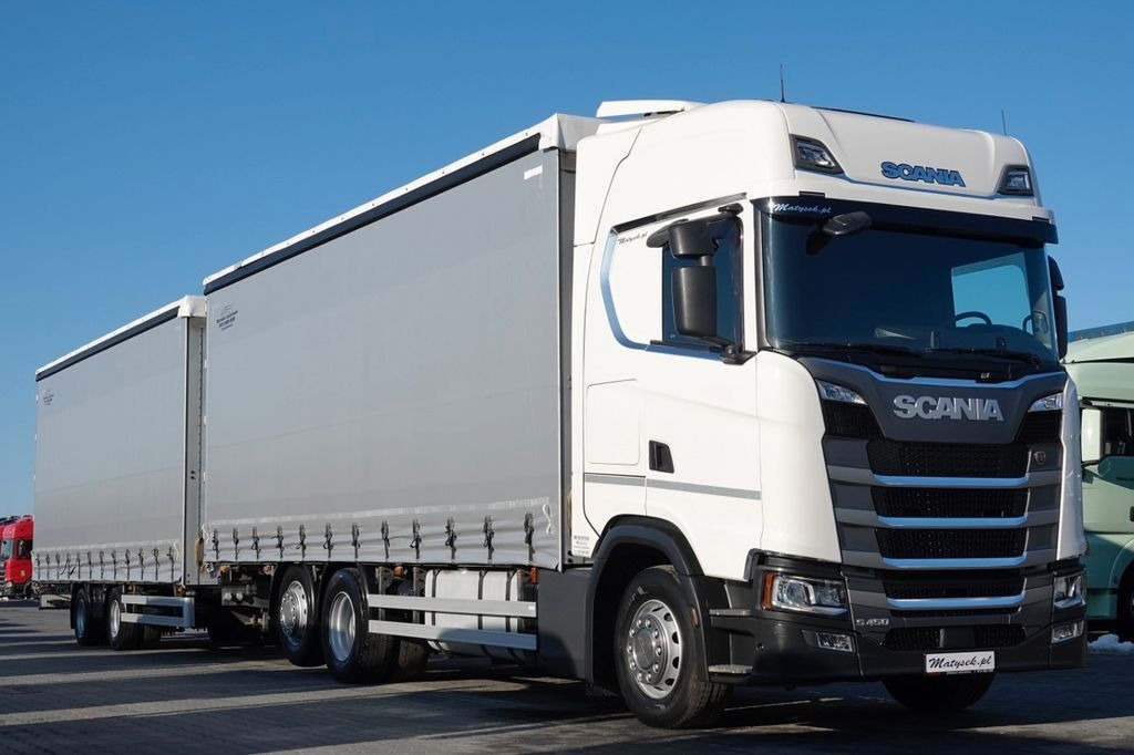 Scania S 450 / ZESTAW TANDEM / 120 M3 / I-PARK COOL - Camion à rideaux coulissants: photos 4 Scania S 450 / ZESTAW TANDEM / 120 M3 / I-PARK COOL - Camion à rideaux coulissants: photos 4