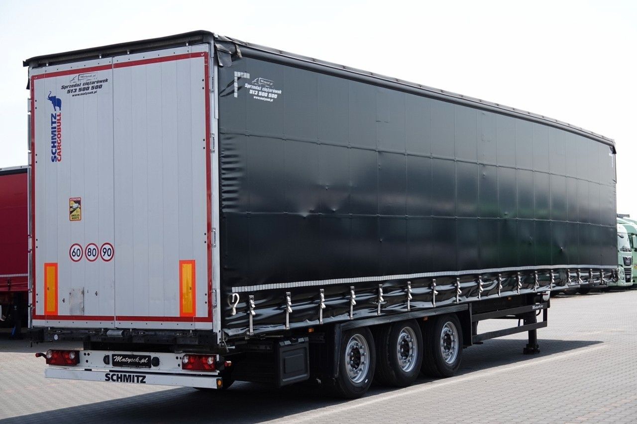Schmitz Cargobull FIRANKA / VARIOS / 385/55 R22,5 / DACH PODNOSZO - Semi-remorque rideaux coulissants: photos 4 Schmitz Cargobull FIRANKA / VARIOS / 385/55 R22,5 / DACH PODNOSZO - Semi-remorque rideaux coulissants: photos 4
