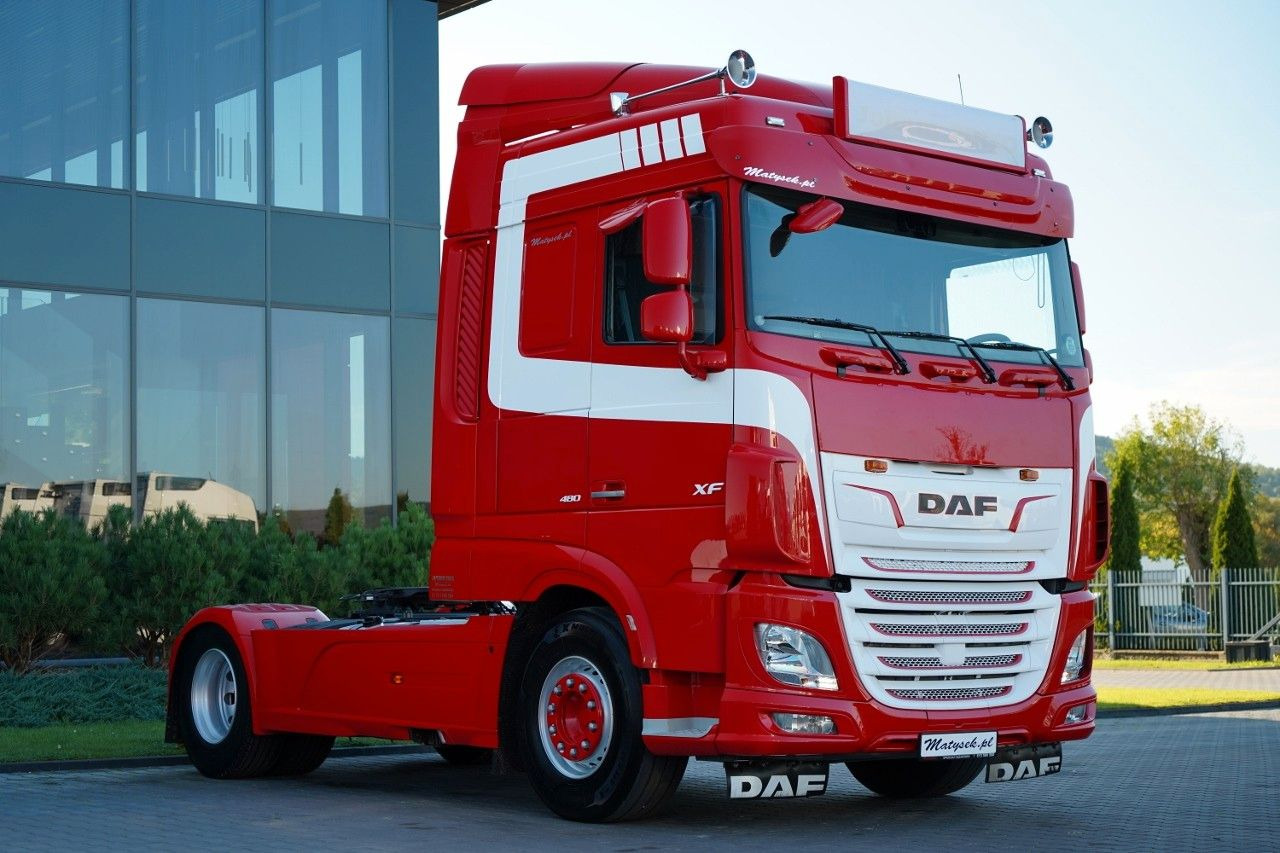 DAF XF 480 / SPACE CAB / RETARDER / I-PARK COOL / O - Tracteur routier: photos 1 DAF XF 480 / SPACE CAB / RETARDER / I-PARK COOL / O - Tracteur routier: photos 1