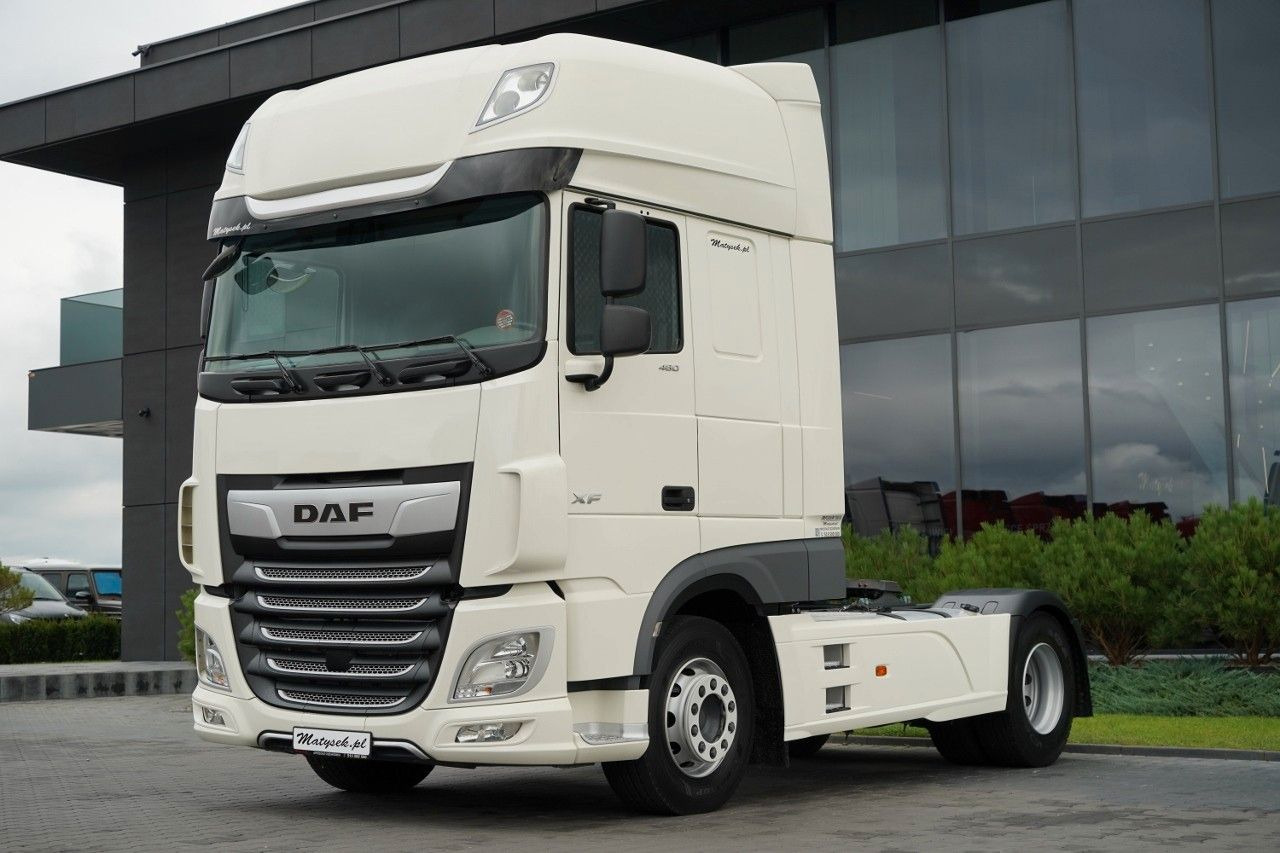 DAF XF 480 / SUPER SPACE CAB / OPONY 100% / 2021 ROK - Tracteur routier: photos 1 DAF XF 480 / SUPER SPACE CAB / OPONY 100% / 2021 ROK - Tracteur routier: photos 1