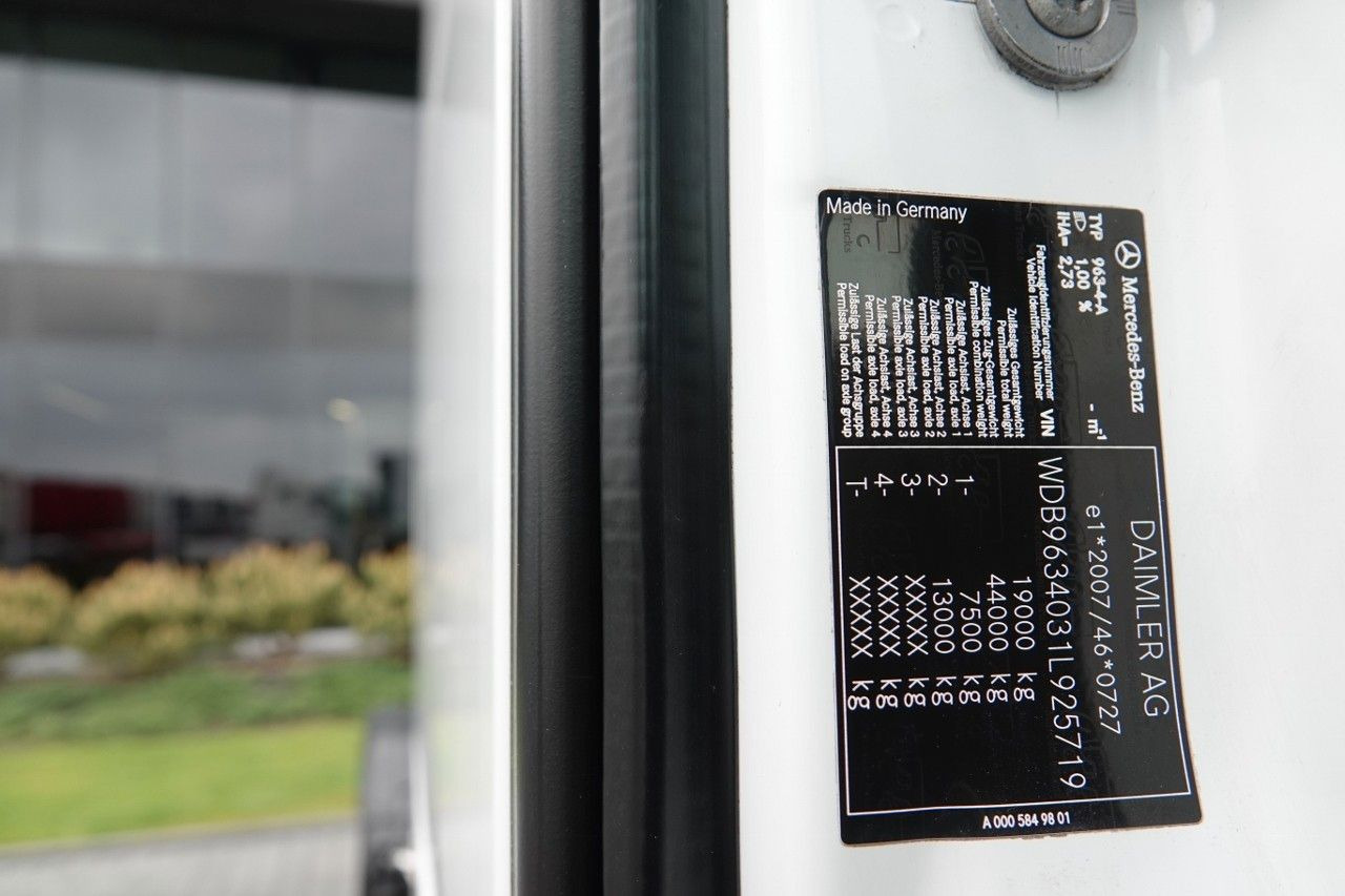 Tracteur routier Mercedes-Benz ACTROS 1843 / RETARDER / ALUFELGI / EURO 6 / SPR: photos 18