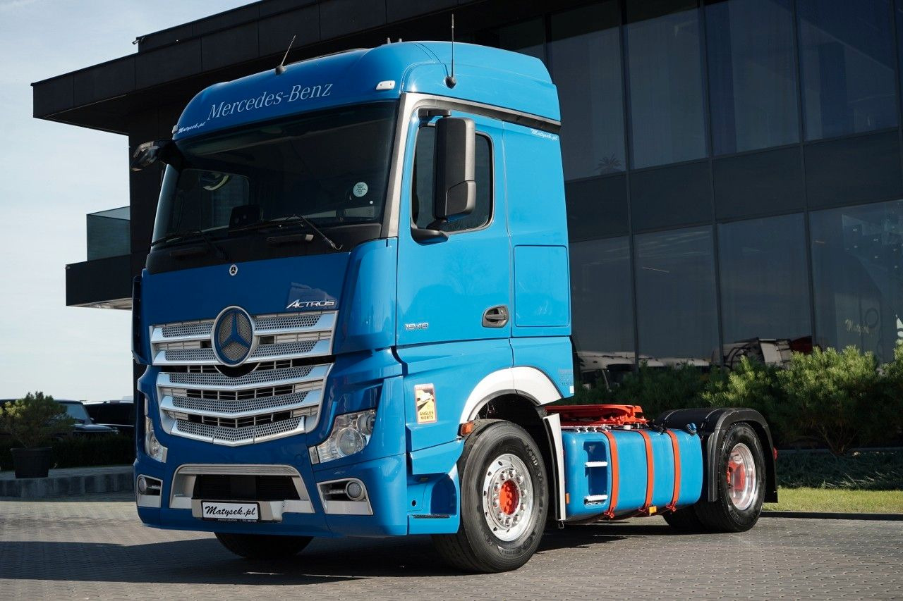 Mercedes-Benz ACTROS 1848 / STREAM SPACE / 2019 / ALUFELGI - Tracteur routier: photos 1 Mercedes-Benz ACTROS 1848 / STREAM SPACE / 2019 / ALUFELGI - Tracteur routier: photos 1