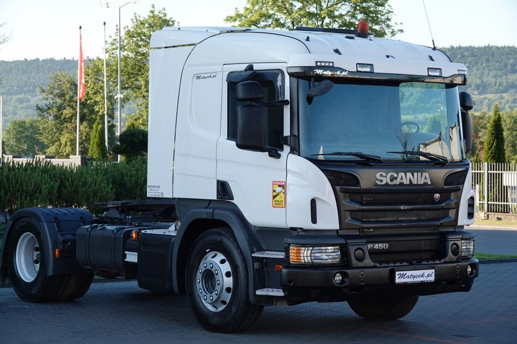 Scania P 450 / RETARDER / NISKA KABINA / WYSOKO ZAWIESZ - Tracteur routier: photos 1 Scania P 450 / RETARDER / NISKA KABINA / WYSOKO ZAWIESZ - Tracteur routier: photos 1