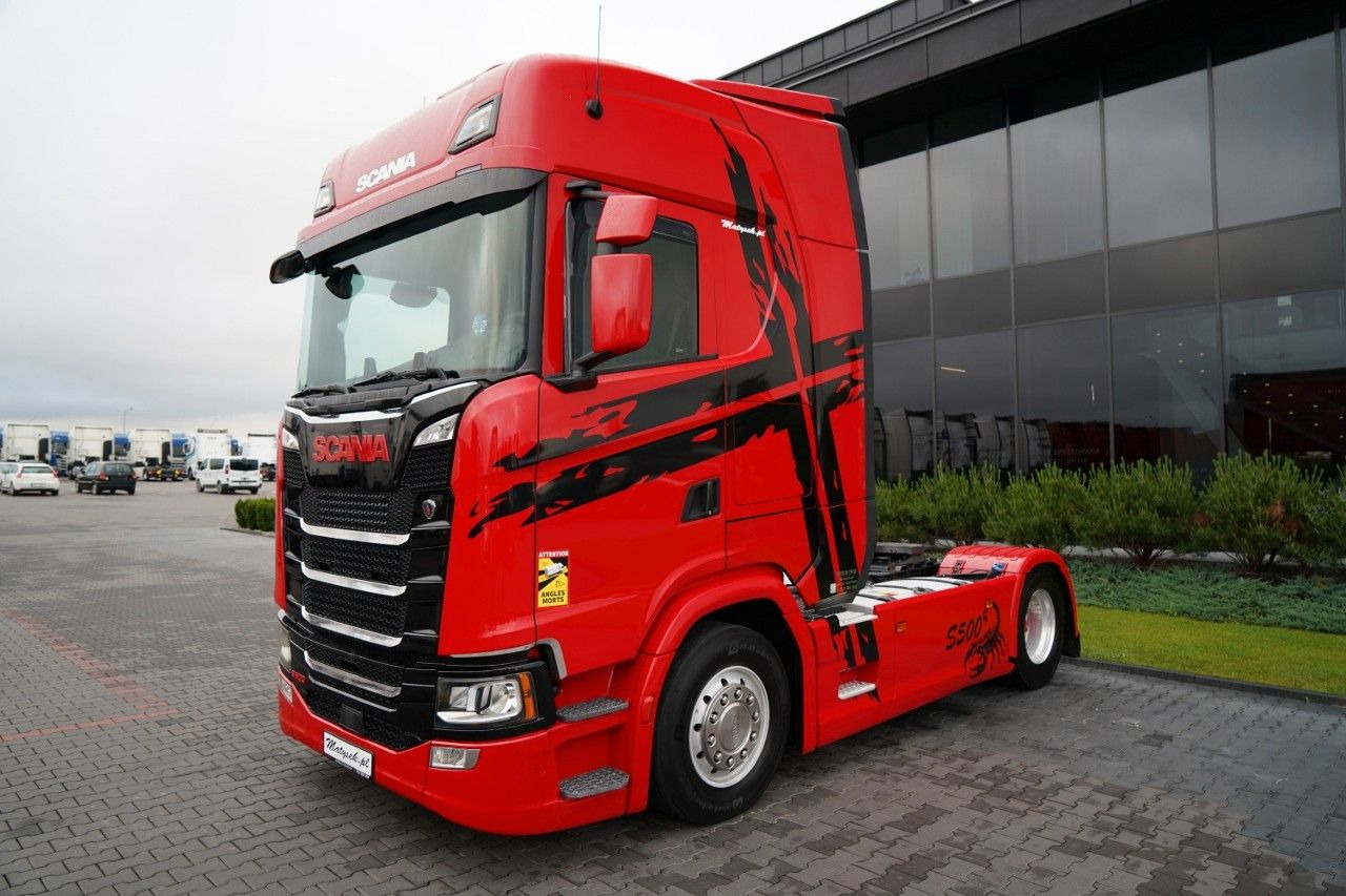 Scania S 500 / RETARDER / I-PARK COOL / ALUFELGI / PO - Tracteur routier: photos 5 Scania S 500 / RETARDER / I-PARK COOL / ALUFELGI / PO - Tracteur routier: photos 5