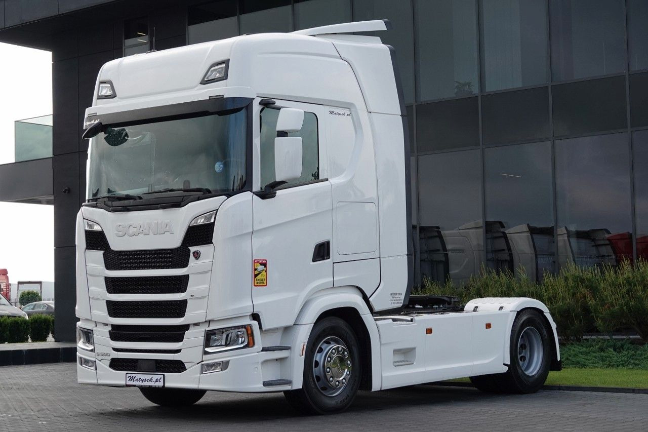 Scania S 500 / RETARDER / I-PARK COOL / OPONY 100% / PO - Tracteur routier: photos 1 Scania S 500 / RETARDER / I-PARK COOL / OPONY 100% / PO - Tracteur routier: photos 1