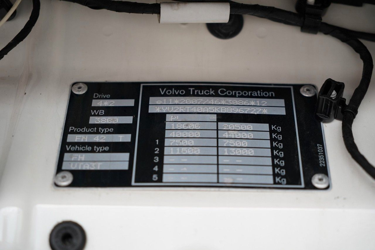 Tracteur routier Volvo FH 500 / PO KONTRAKCIE SERWISOWYM / SPROWADZONY: photos 18