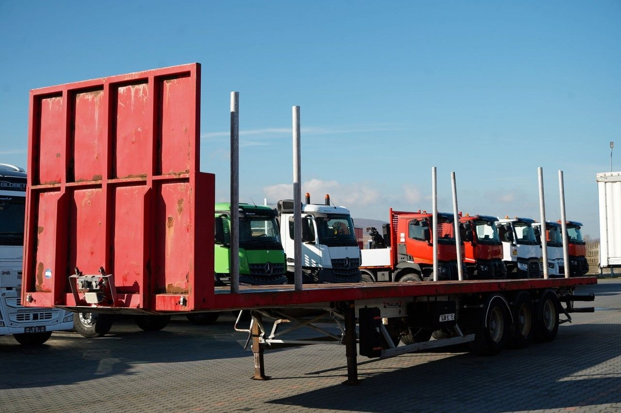 Trailor NACZEPA PLATFORMA / KŁONICE / OŚ SKRĘTNA - Semi-remorque plateau: photos 4 Trailor NACZEPA PLATFORMA / KŁONICE / OŚ SKRĘTNA - Semi-remorque plateau: photos 4