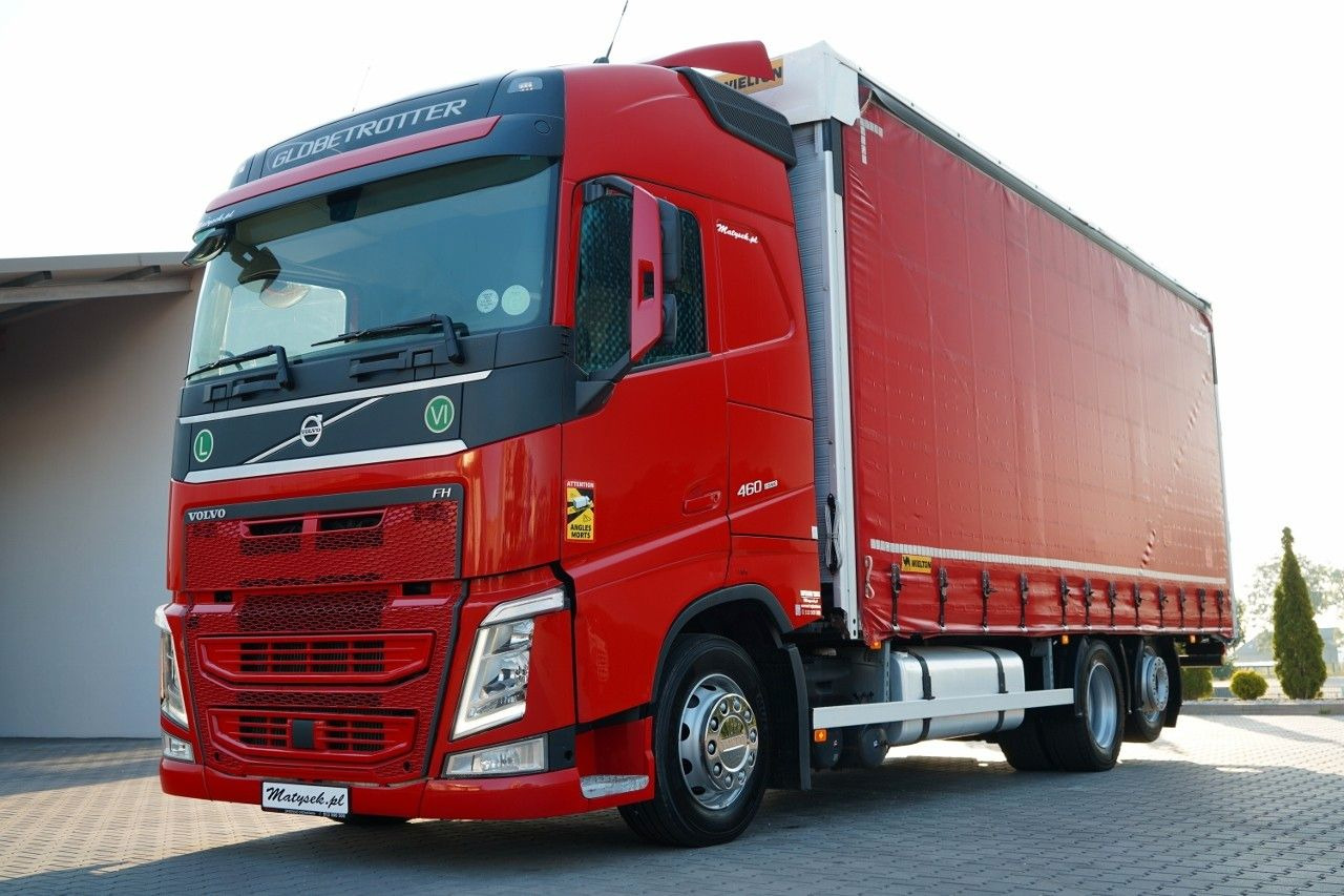 Volvo FH 460 / FIRANKA / 6x2 / PODNOSZONY DACH / I-PAR - Camion à rideaux coulissants: photos 1 Volvo FH 460 / FIRANKA / 6x2 / PODNOSZONY DACH / I-PAR - Camion à rideaux coulissants: photos 1