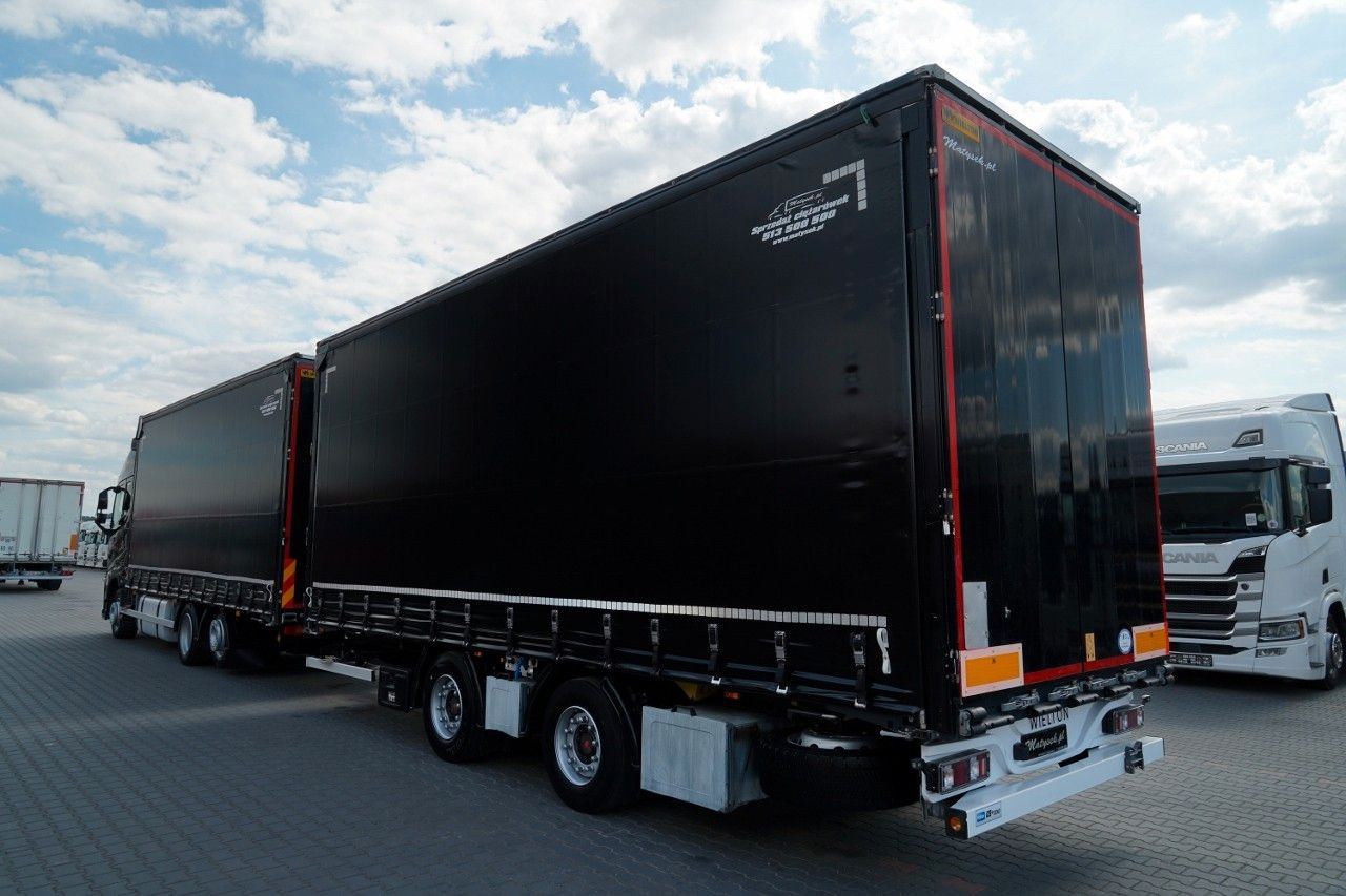 Volvo FH 460 / I-SAVE / XXL / ZESTAW TANDEM PRZEJAZDOW - Camion à rideaux coulissants: photos 3 Volvo FH 460 / I-SAVE / XXL / ZESTAW TANDEM PRZEJAZDOW - Camion à rideaux coulissants: photos 3
