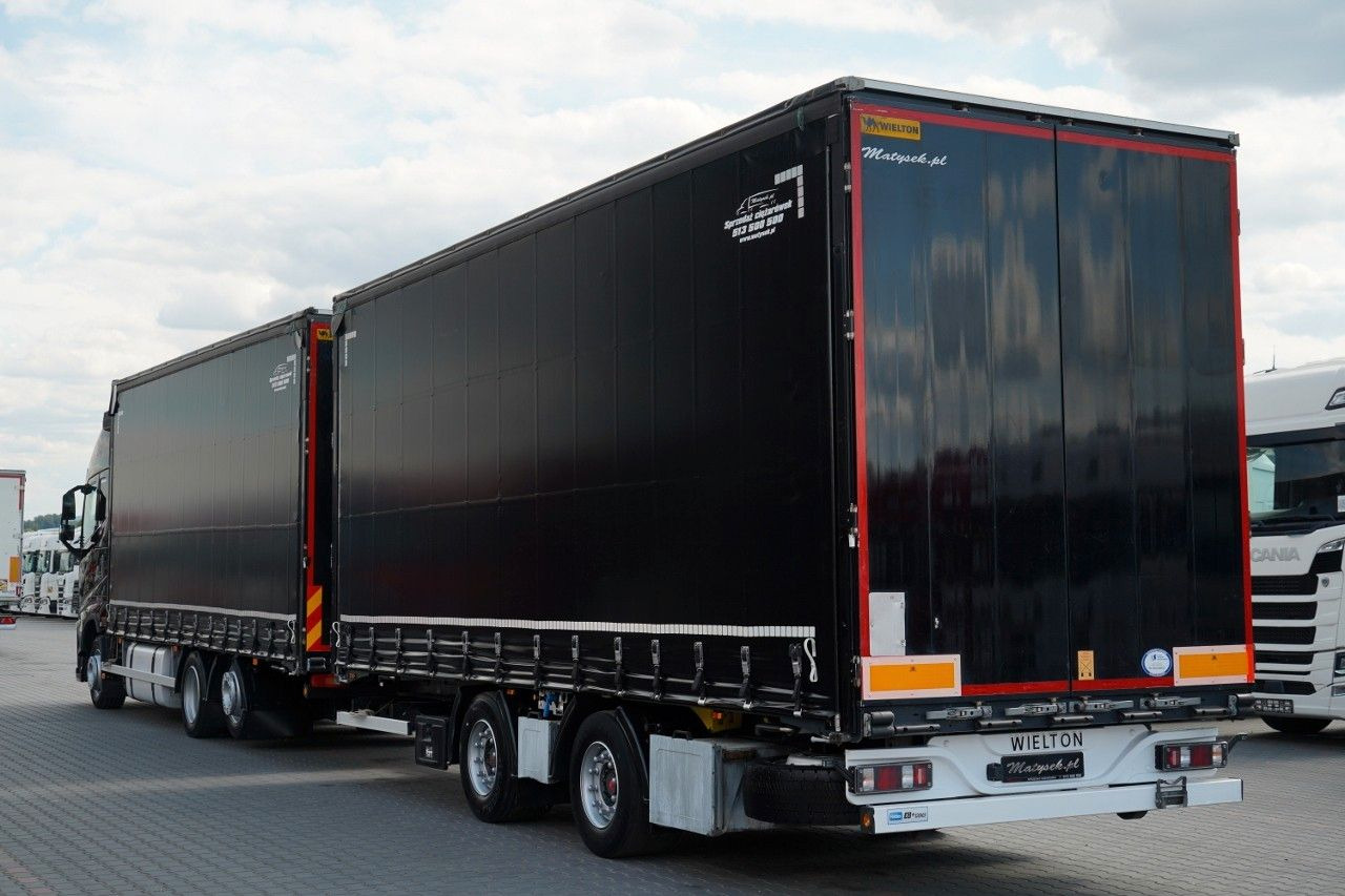 Volvo FH 460 / I-SAVE / XXL / ZESTAW TANDEM PRZEJAZDOW - Camion à rideaux coulissants: photos 4 Volvo FH 460 / I-SAVE / XXL / ZESTAW TANDEM PRZEJAZDOW - Camion à rideaux coulissants: photos 4