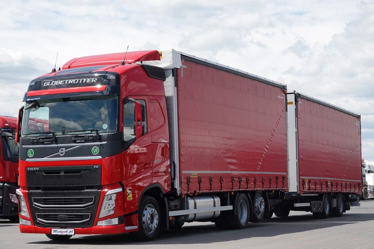 Volvo FH 460 / ZESTAW TANDEM 120 M3 / I-PARK COOL - Camion à rideaux coulissants: photos 2 Volvo FH 460 / ZESTAW TANDEM 120 M3 / I-PARK COOL - Camion à rideaux coulissants: photos 2