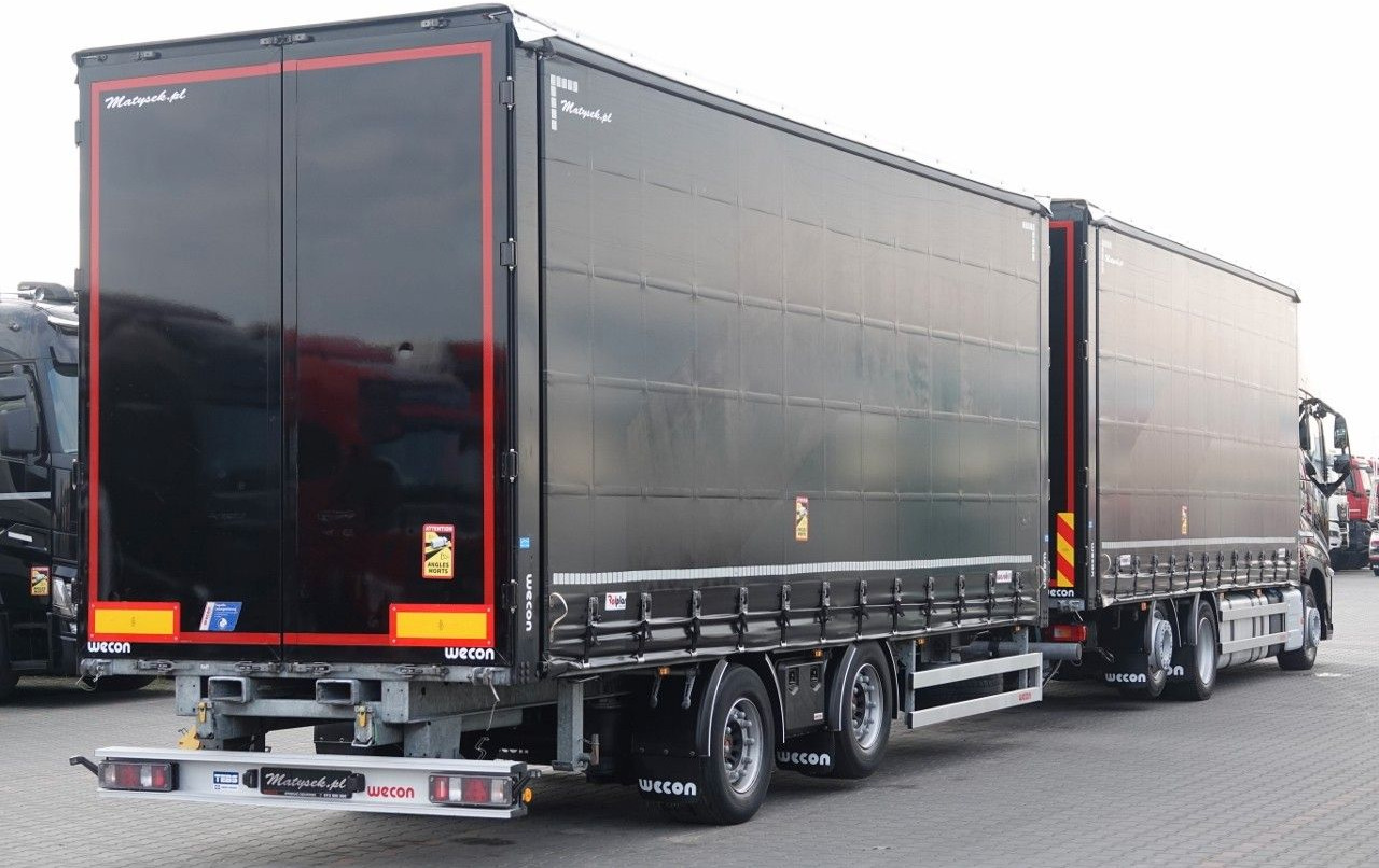Volvo FH 500 / I-SAVE / XL / ZESTAW TANDEM PRZEJAZDOWY - Camion à rideaux coulissants: photos 4 Volvo FH 500 / I-SAVE / XL / ZESTAW TANDEM PRZEJAZDOWY - Camion à rideaux coulissants: photos 4