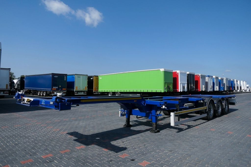 Wielton CHASISS / FOR CONTAINERS / LIFTED AXLE / SAF / - Semi-remorque porte-conteneur/ Caisse mobile: photos 3 Wielton CHASISS / FOR CONTAINERS / LIFTED AXLE / SAF / - Semi-remorque porte-conteneur/ Caisse mobile: photos 3