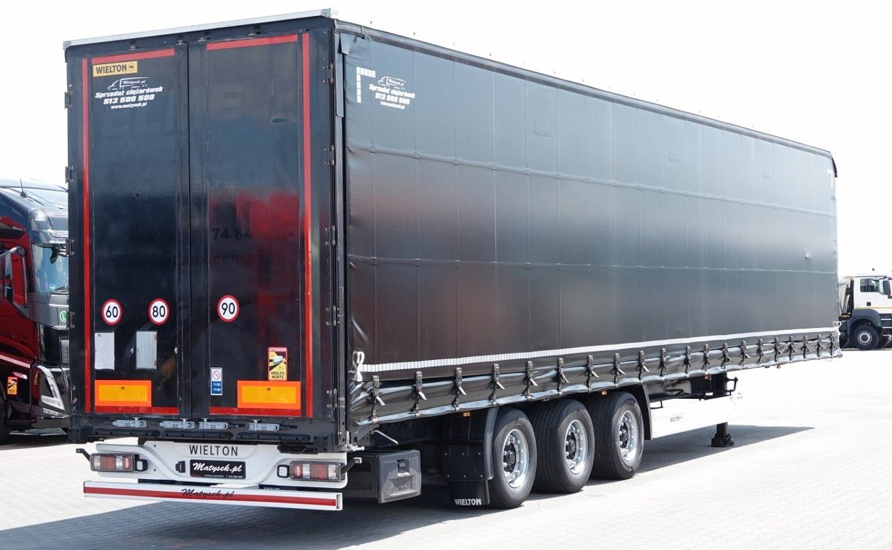 Wielton FIRANKA / MEGA / LOWDECK / OŚ PODNOSZONA / DACH - Semi-remorque rideaux coulissants: photos 4 Wielton FIRANKA / MEGA / LOWDECK / OŚ PODNOSZONA / DACH - Semi-remorque rideaux coulissants: photos 4
