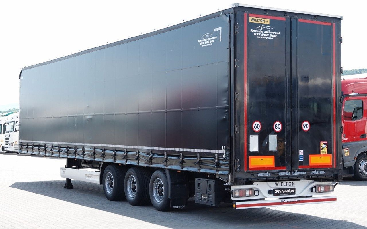 Wielton FIRANKA / MEGA / LOWDECK / OŚ PODNOSZONA / DACH - Semi-remorque rideaux coulissants: photos 3 Wielton FIRANKA / MEGA / LOWDECK / OŚ PODNOSZONA / DACH - Semi-remorque rideaux coulissants: photos 3