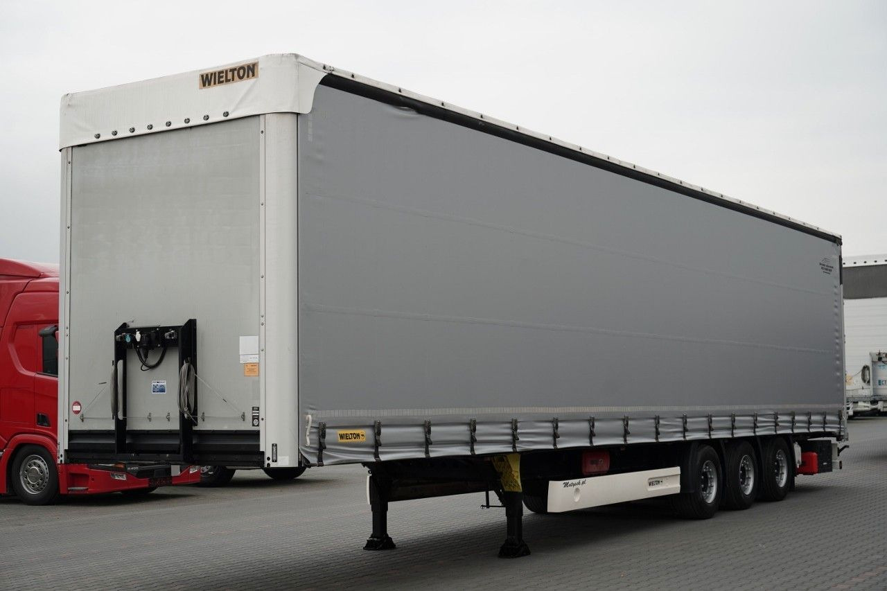 Wielton FIRANKA / MEGA / LOWDECK / OŚ PODNOSZONA / SAF - Semi-remorque rideaux coulissants: photos 1 Wielton FIRANKA / MEGA / LOWDECK / OŚ PODNOSZONA / SAF - Semi-remorque rideaux coulissants: photos 1