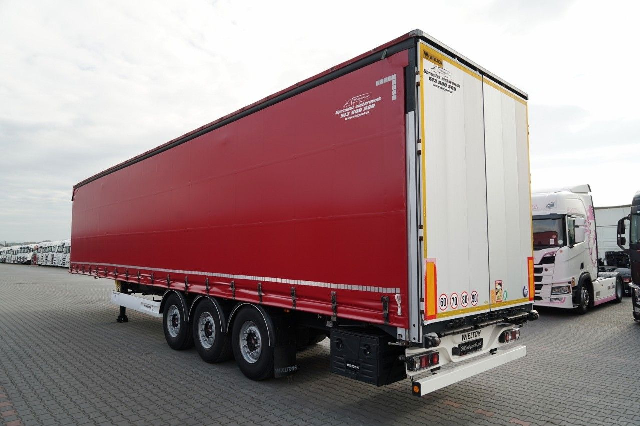 Wielton FIRANKA STANDARD / MULDA DO STALI - 9 M / OŚ PO - Semi-remorque rideaux coulissants: photos 3 Wielton FIRANKA STANDARD / MULDA DO STALI - 9 M / OŚ PO - Semi-remorque rideaux coulissants: photos 3