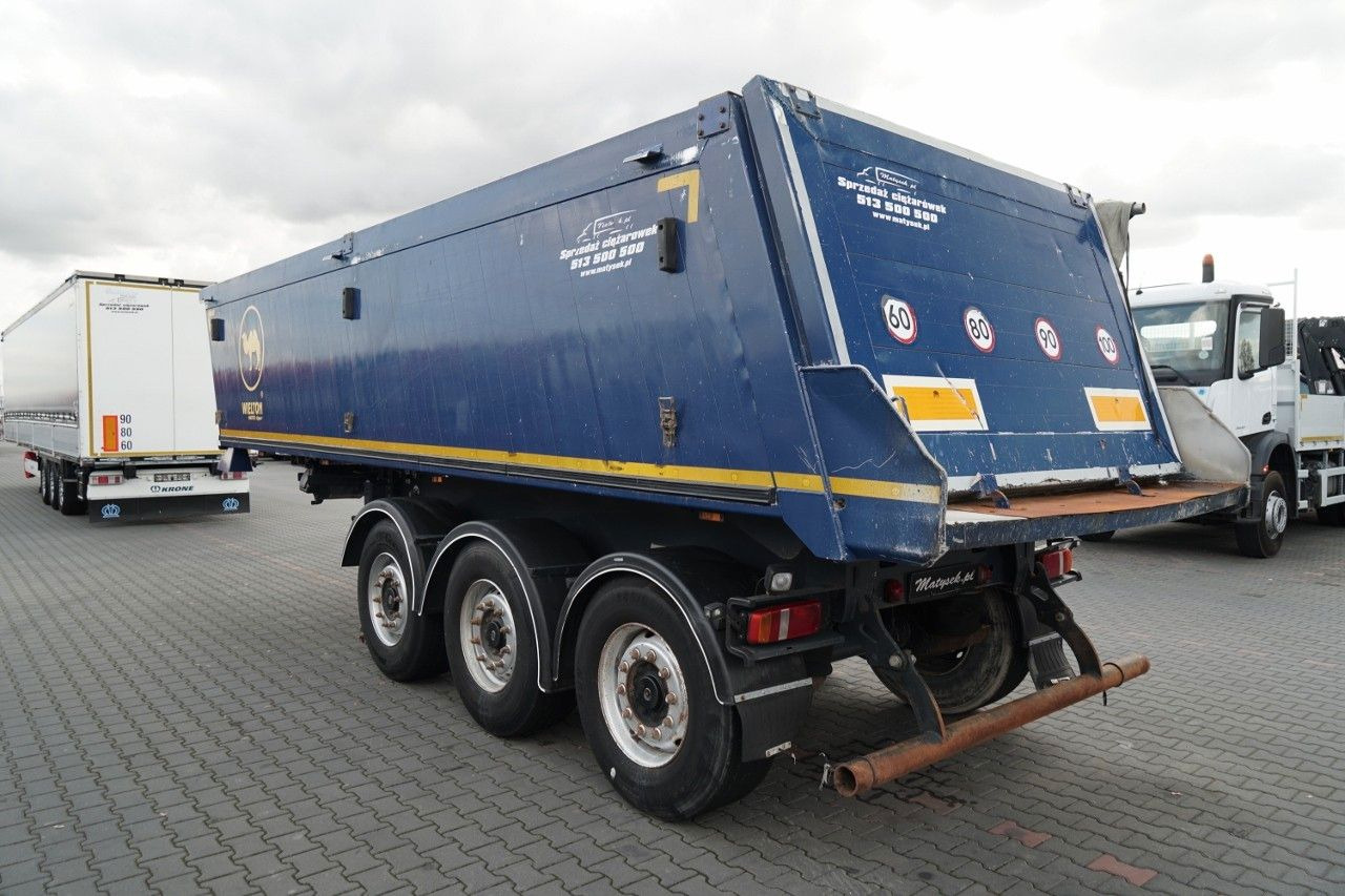 Wielton WYWROTKA / 24 M3 / ALUMINIOWA / OŚ PODNOSZONA / - Semi-remorque benne: photos 3 Wielton WYWROTKA / 24 M3 / ALUMINIOWA / OŚ PODNOSZONA / - Semi-remorque benne: photos 3