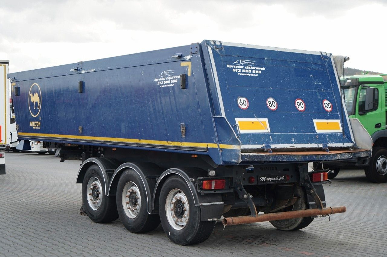 Wielton WYWROTKA / 24 M3 / ALUMINIOWA / OŚ PODNOSZONA / - Semi-remorque benne: photos 4 Wielton WYWROTKA / 24 M3 / ALUMINIOWA / OŚ PODNOSZONA / - Semi-remorque benne: photos 4