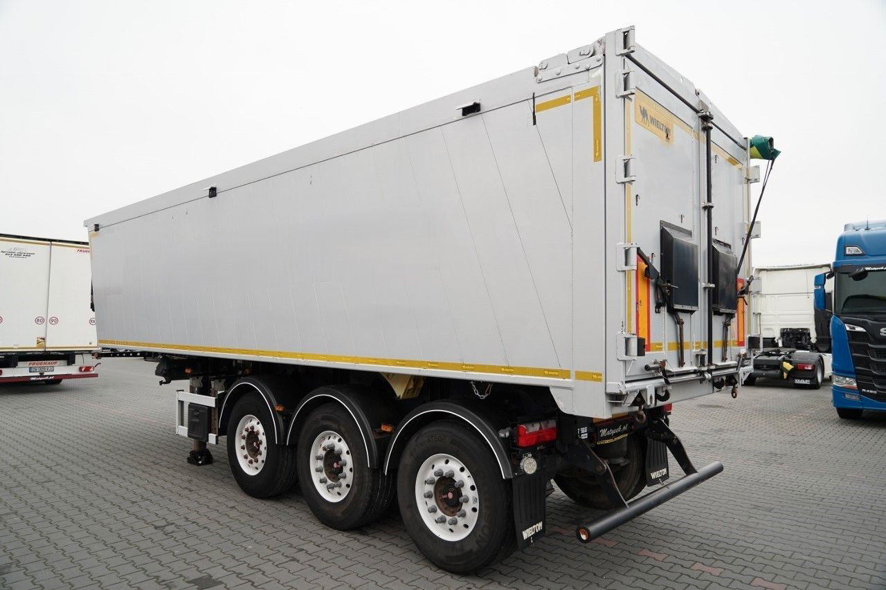 Wielton WYWROTKA / 41 M3 / ALUMINIOWA / 2x OŚ PODNOSZON - Semi-remorque benne: photos 3 Wielton WYWROTKA / 41 M3 / ALUMINIOWA / 2x OŚ PODNOSZON - Semi-remorque benne: photos 3