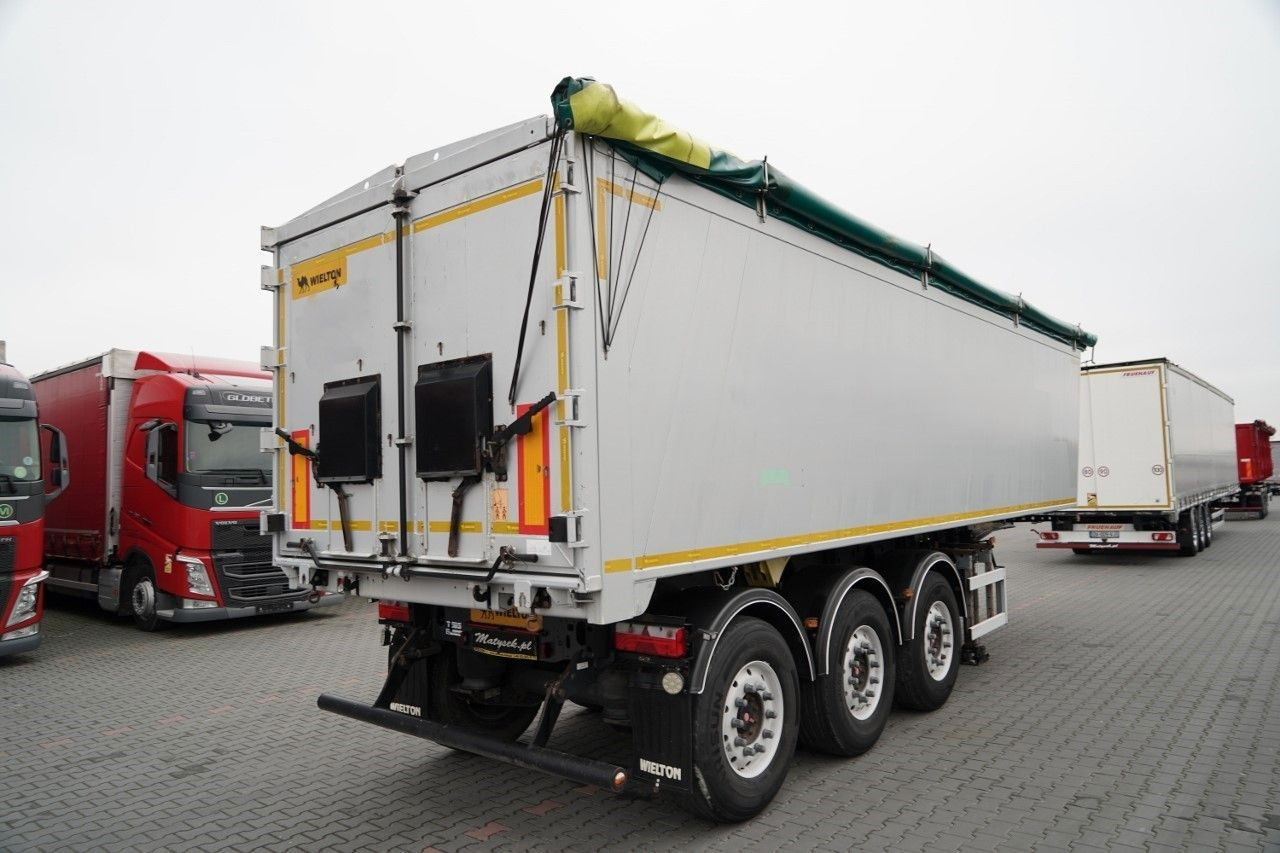 Wielton WYWROTKA / 41 M3 / ALUMINIOWA / 2x OŚ PODNOSZON - Semi-remorque benne: photos 5 Wielton WYWROTKA / 41 M3 / ALUMINIOWA / 2x OŚ PODNOSZON - Semi-remorque benne: photos 5