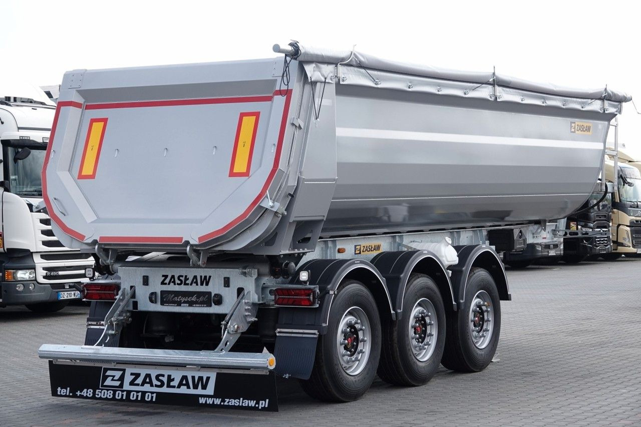 Semi-remorque benne ZASŁAW WYWROTKA 26 m3 / FABRYCZNIE NOWA / STALOWA / RYN: photos 7