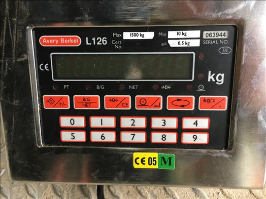 Avery Berkel L126 Stainless platform scale - Machine agroalimentaire: photos 4 Avery Berkel L126 Stainless platform scale - Machine agroalimentaire: photos 4