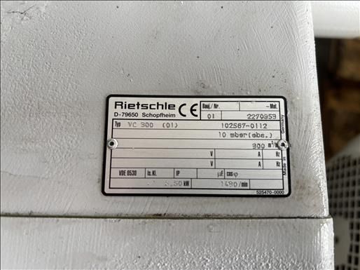 Elmo Rietschle VC300 Vacuum Pump - Pompe industrielle: photos 4 Elmo Rietschle VC300 Vacuum Pump - Pompe industrielle: photos 4