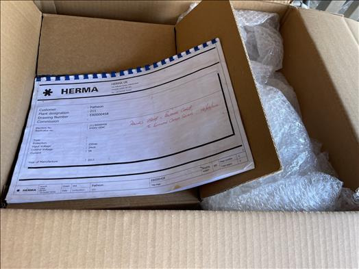 Machine d'emballage et de conditionnement Herma H400 Semi automatic wrap labeller: photos 10