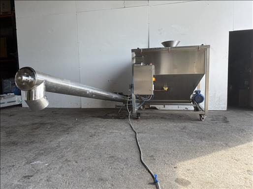 NNP Hopper and elevator screw conveyor - Convoyeur: photos 1 NNP Hopper and elevator screw conveyor - Convoyeur: photos 1