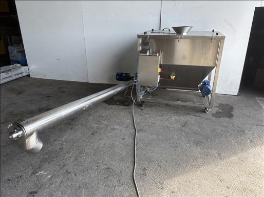 NNP Hopper and elevator screw conveyor - Convoyeur: photos 2 NNP Hopper and elevator screw conveyor - Convoyeur: photos 2