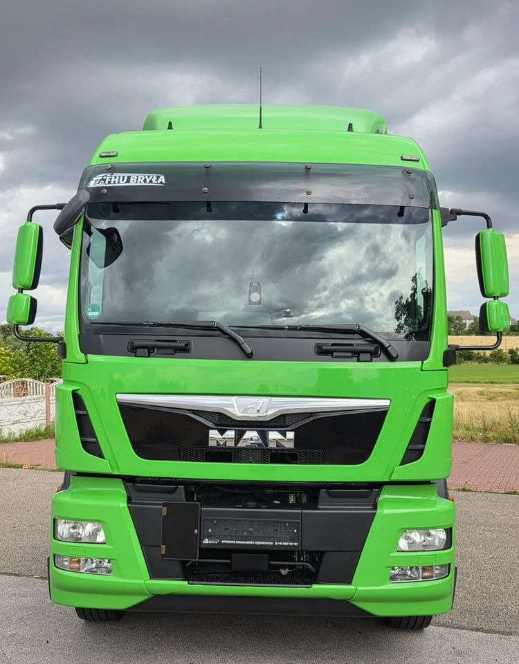 MAN TGM 18.340 / 18.290 / E6 / NISKI PRZEBIEG / 2016 / SERWISOWANY / ROZSTAW OSI 5.7M / RAMA DO ZABUDOWY / SYPIALKA / STAN BARDZO DOBRY / AUTOMAT - Camion à rideaux coulissants: photos 3 MAN TGM 18.340 / 18.290 / E6 / NISKI PRZEBIEG / 2016 / SERWISOWANY / ROZSTAW OSI 5.7M / RAMA DO ZABUDOWY / SYPIALKA / STAN BARDZO DOBRY / AUTOMAT - Camion à rideaux coulissants: photos 3