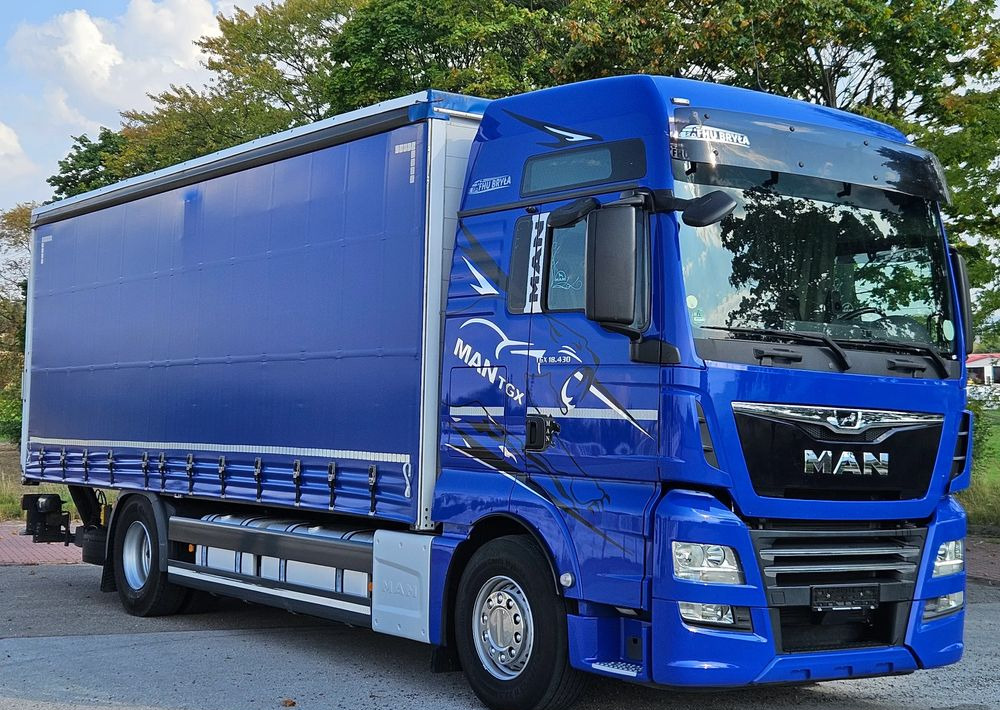 MAN TGX 18.430 / FIRANKA / WINDA / KLIMA POSTOJOWA / 300TYŚ PRZEBIEG / 2020 /E6 / KLIMA POSTOJOWA / SPROWADZONY / JAK NOWY / AUTOMAT - Camion à rideaux coulissants: photos 2 MAN TGX 18.430 / FIRANKA / WINDA / KLIMA POSTOJOWA / 300TYŚ PRZEBIEG / 2020 /E6 / KLIMA POSTOJOWA / SPROWADZONY / JAK NOWY / AUTOMAT - Camion à rideaux coulissants: photos 2