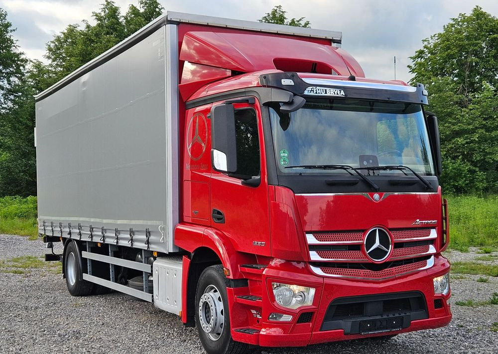 Mercedes-Benz ACTROS 1830/1827/1832/FIRANKA/WINDA/18 EUROPALET/AUTOMAT/Z NIEMIEC/2017/DUŻA ŁADOWNOŚĆ - Camion à rideaux coulissants: photos 2 Mercedes-Benz ACTROS 1830/1827/1832/FIRANKA/WINDA/18 EUROPALET/AUTOMAT/Z NIEMIEC/2017/DUŻA ŁADOWNOŚĆ - Camion à rideaux coulissants: photos 2