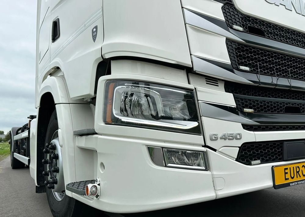 Scania G450 / G410 / BDF / RAMA / E6 / CAŁA NA PODUSZKACH / ROZSTAW OSI 5.5M / LAWETA / DO ŻYWCA / DO BYDŁA / SKÓRY / DO ZABUDOWY / SPROWADZONA - Châssis cabine: photos 5 Scania G450 / G410 / BDF / RAMA / E6 / CAŁA NA PODUSZKACH / ROZSTAW OSI 5.5M / LAWETA / DO ŻYWCA / DO BYDŁA / SKÓRY / DO ZABUDOWY / SPROWADZONA - Châssis cabine: photos 5