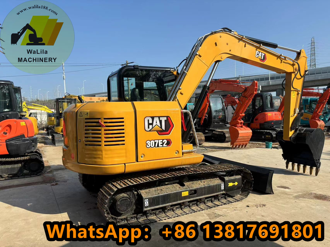 CAT 307E Caterpillar 307E2 - Mini pelle: photos 1 CAT 307E Caterpillar 307E2 - Mini pelle: photos 1