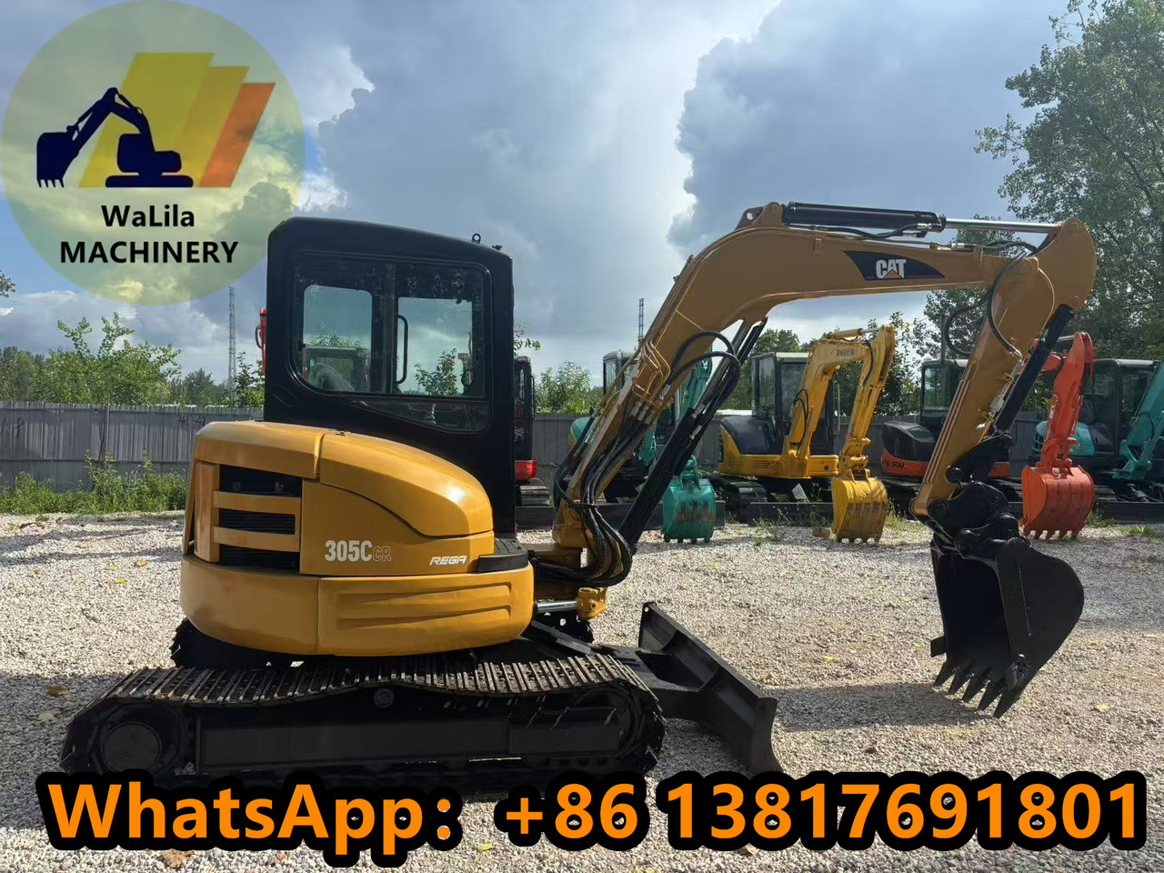 CATERPILLAR 305CCR - Mini pelle: photos 1 CATERPILLAR 305CCR - Mini pelle: photos 1